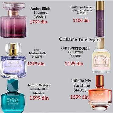 original esprit: Oriflame mirisi i dezodoransi – izbor različitih linija sa naznačenim at lalafo.rs — 3 original esprit: Oriflame mirisi i dezodoransi – izbor različitih linija sa naznačenim — 3