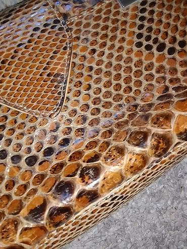 Ženska torba sa efektom zmijske kože - Materijal: sjajna na lalafo.rs — 2 Ženska torba sa efektom zmijske kože - Materijal: sjajna — 2