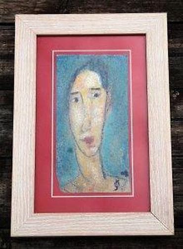 \"Jozef K.\"" - Uljani pastel. Uljani pastel na kartonu na lalafo.rs — 2 \"Jozef K.\"" - Uljani pastel. Uljani pastel na kartonu — 2