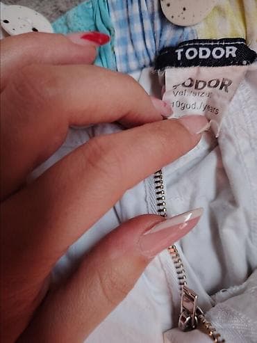 Dečje bermude TODOR – bela boja - Brend: TODOR - Veličina: 10 na lalafo.rs — 2 Dečje bermude TODOR – bela boja - Brend: TODOR - Veličina: 10 — 2