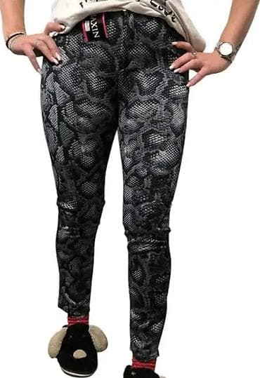 Ženske helanke/pantalone sa „snake skin” printom – JIAXIN - na lalafo.rs — 2 Ženske helanke/pantalone sa „snake skin” printom – JIAXIN - — 2