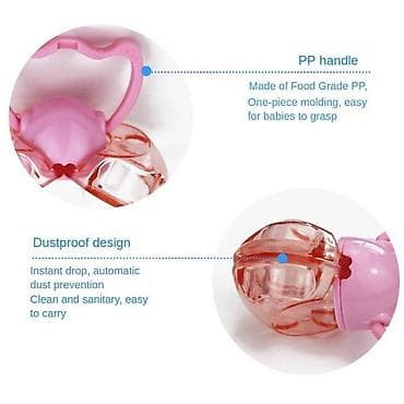 Silikonska cucla za bebe sa zastitom - Roze Samozatvarajuca cucla za na lalafo.rs — 8 Silikonska cucla za bebe sa zastitom - Roze Samozatvarajuca cucla za — 8