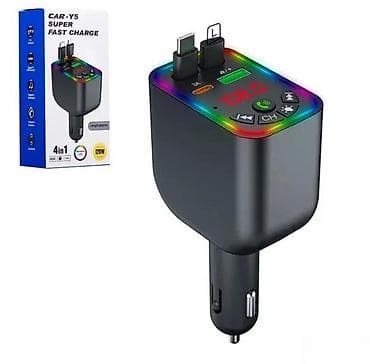 Transport: Bluetooth FM transmiter MP3 za auto Y5 NOVO. Opis proizvoda: FM at lalafo.rs — 6 Transport: Bluetooth FM transmiter MP3 za auto Y5 NOVO. Opis proizvoda: FM — 6