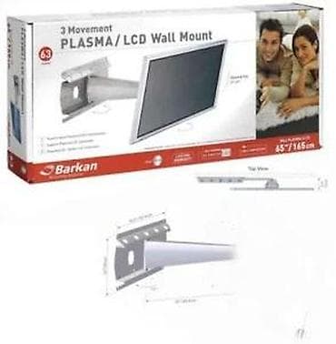 Electronics: Barkan 3-kraki zidni nosač za Plasma/LCD televizore - Kompatibilnost at lalafo.rs — 6 Electronics: Barkan 3-kraki zidni nosač za Plasma/LCD televizore - Kompatibilnost — 6