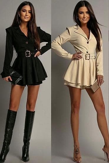 💫Ženska mini haljina u stilu blejzera sa kaišem
2700 din na lalafo.rs — 6 💫Ženska mini haljina u stilu blejzera sa kaišem
2700 din — 6