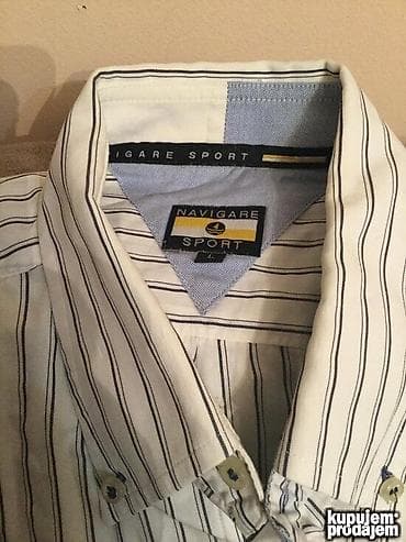 Original NAVIGARE kosulja L 100% cotton ramena 50cm rukav 64cm na lalafo.rs — 1 Original NAVIGARE kosulja L 100% cotton ramena 50cm rukav 64cm — 1