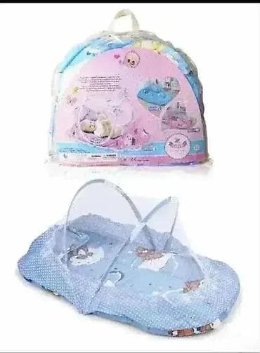 Crib & Stroller Toys: Podloga za Bebe sa Mrežom Protiv Komaraca Prenosivi šator sa mrežom at lalafo.rs — 1 Crib & Stroller Toys: Podloga za Bebe sa Mrežom Protiv Komaraca Prenosivi šator sa mrežom — 1