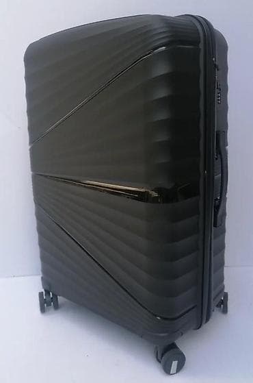 Travel suitcases and bags: Tvrdi putni kofer na točkiće – crni - Materijal: čvrsta ABS/PC at lalafo.rs — 7 Travel suitcases and bags: Tvrdi putni kofer na točkiće – crni - Materijal: čvrsta ABS/PC — 7