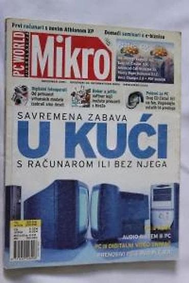 PC WORLD MIKRO DECEMBAR 2001. | PC World Mikro Decembar 2001 at lalafo.rs — 3 PC WORLD MIKRO DECEMBAR 2001. | PC World Mikro Decembar 2001 — 3