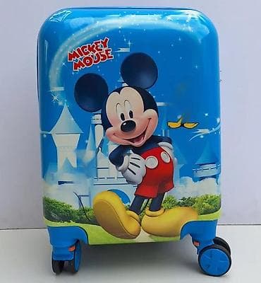 Backpacks, bags and suitcases: Dečji set kofera – Mickey Mouse motiv - Dva kofera (veći i manji) sa at lalafo.rs — 9 Backpacks, bags and suitcases: Dečji set kofera – Mickey Mouse motiv - Dva kofera (veći i manji) sa — 9