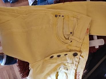 pantalone gina benotti: Zute pantalone iz uvoza, pamuk. Velicina 25. Poluobim struka 35 do 39 na lalafo.rs — 5 pantalone gina benotti: Zute pantalone iz uvoza, pamuk. Velicina 25. Poluobim struka 35 do 39 — 5