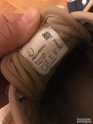 Original Fred Perry patike 42/43 Odozgo platno djon meka guma TOP na lalafo.rs — 7 Original Fred Perry patike 42/43 Odozgo platno djon meka guma TOP — 7