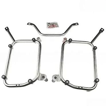 Nosači za bočne kofere motocikla – set - Materijal: nerđajući čelik at lalafo.rs Nosači za bočne kofere motocikla – set - Materijal: nerđajući čelik