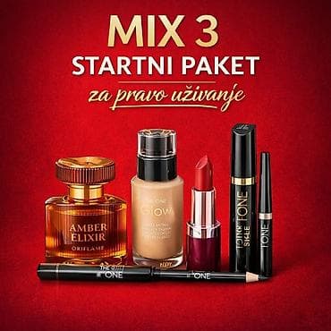 za svaki dan: Oriflame startni paketi – kompletni setovi za negu i šminku Mix 3 at lalafo.rs — 1 za svaki dan: Oriflame startni paketi – kompletni setovi za negu i šminku Mix 3 — 1
