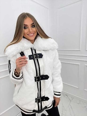 Ženska zimska jakna sa krznenim efektom i širokim kragnom/kapulom na lalafo.rs — 2 Ženska zimska jakna sa krznenim efektom i širokim kragnom/kapulom — 2