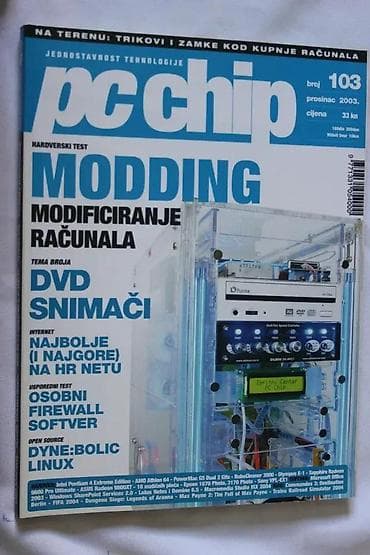 KOMPJUTERSKI ČASOPIS PC CHIP BROJ 103 | Kompjuterski Časopis PC Chip na lalafo.rs KOMPJUTERSKI ČASOPIS PC CHIP BROJ 103 | Kompjuterski Časopis PC Chip
