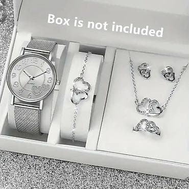 Ženski setovi nakita sa satom – elegantni kompleti Opcije dizajna: 1) na lalafo.rs — 1 Ženski setovi nakita sa satom – elegantni kompleti Opcije dizajna: 1) — 1