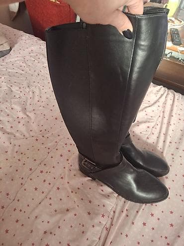 High boots, 39, color - Black at lalafo.rs — 1 High boots, 39, color - Black — 1