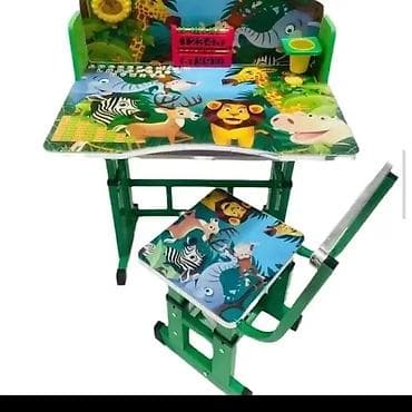 Dečiji set – podesivi radni sto sa stolicom - Namenjen za decu za na lalafo.rs — 3 Dečiji set – podesivi radni sto sa stolicom - Namenjen za decu za — 3