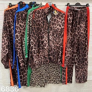 Ženski komplet – trenerka sa animal (leopard) printom - Dvodelni set na lalafo.rs — 4 Ženski komplet – trenerka sa animal (leopard) printom - Dvodelni set — 4