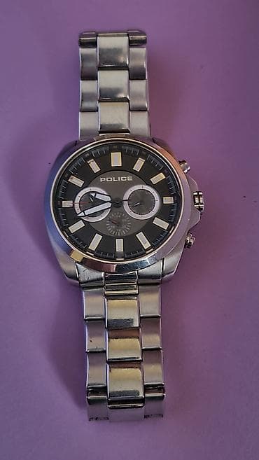 Police muški ručni sat – hronografski dizajn - Kućište od nerđajućeg na lalafo.rs — 5 Police muški ručni sat – hronografski dizajn - Kućište od nerđajućeg — 5