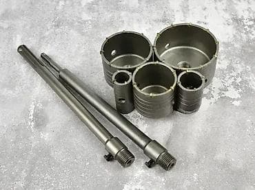Set kruna za bušenje betona 30–100 mm, 5 komada GEKO (Poljska) na lalafo.rs — 6 Set kruna za bušenje betona 30–100 mm, 5 komada GEKO (Poljska) — 6