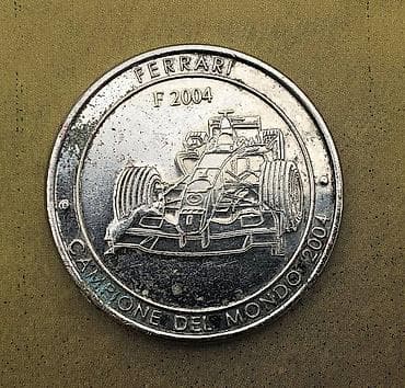 Sport & Hobby: Schumacher Ferrari šampionska sezona – Ferrari F1 token 2004 at lalafo.rs — 2 Sport & Hobby: Schumacher Ferrari šampionska sezona – Ferrari F1 token 2004 — 2
