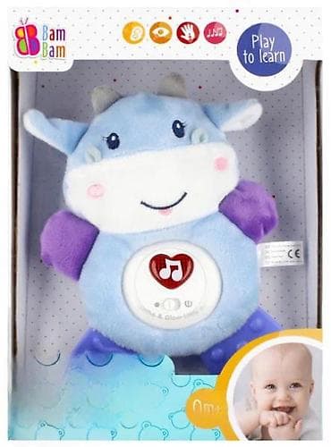BamBam interaktivna plišana igračka – muzikalna kravica za bebe - na lalafo.rs BamBam interaktivna plišana igračka – muzikalna kravica za bebe -