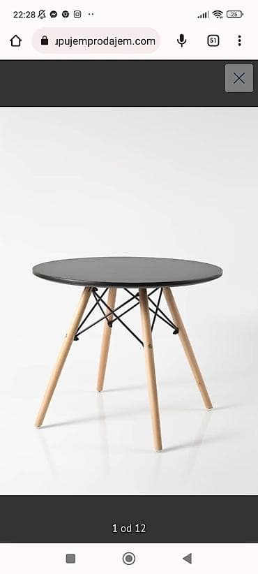 Potpuno novi prejaki stolovi u fabrickom pakovanju Dostupni u na lalafo.rs — 7 Potpuno novi prejaki stolovi u fabrickom pakovanju Dostupni u — 7