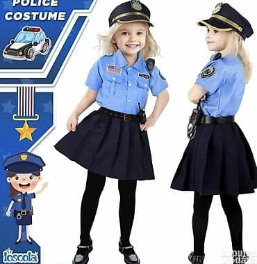 Dečiji kostim policajke – komplet za maštovitu igru Sadržaj kompleta na lalafo.rs — 1 Dečiji kostim policajke – komplet za maštovitu igru Sadržaj kompleta — 1