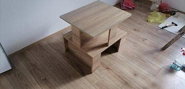 Furniture: Klub sto 42 Materijal: Univer debljine 18mm u Barley Blackwood dekoru at lalafo.rs — 3 Furniture: Klub sto 42 Materijal: Univer debljine 18mm u Barley Blackwood dekoru — 3