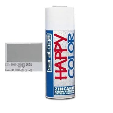 HappyColor Sprej za cinčenje Cink Siva je specijalni sprej koji stvara na lalafo.rs HappyColor Sprej za cinčenje Cink Siva je specijalni sprej koji stvara