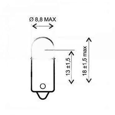 Home & Garden: Mini sijalica BA9s (T4W) – 12V 4W - Tip grla: BA9s (minijaturni at lalafo.rs — 4 Home & Garden: Mini sijalica BA9s (T4W) – 12V 4W - Tip grla: BA9s (minijaturni — 4