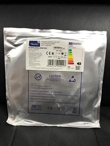 Newlec fleksibilna LED traka, 5 m, 24 V DC, IP67 – topla bela - na lalafo.rs Newlec fleksibilna LED traka, 5 m, 24 V DC, IP67 – topla bela -