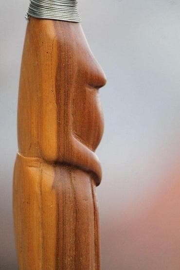 Antique Hand Carved drvena figura, sredina 20 veka 32cm!. Antique Hand na lalafo.rs — 6 Antique Hand Carved drvena figura, sredina 20 veka 32cm!. Antique Hand — 6