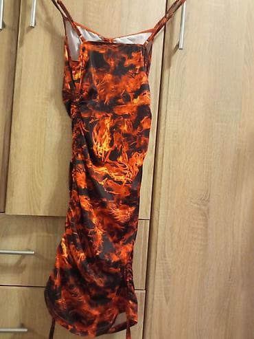 Haljina na bretele sa “flame” printom - Tanka, podesiva dupla na lalafo.rs — 4 Haljina na bretele sa “flame” printom - Tanka, podesiva dupla — 4