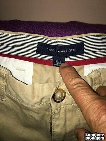 Original Tommy Hilfiger pantalone S Dva para sive i braon 100% na lalafo.rs — 5 Original Tommy Hilfiger pantalone S Dva para sive i braon 100% — 5