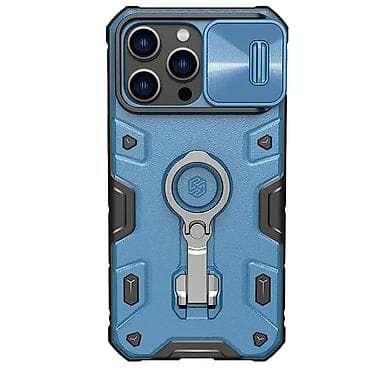 Maska Nillkin CamShield Armor Pro za iPhone 14 Pro Max 6.7 plava. Uz na lalafo.rs — 1 Maska Nillkin CamShield Armor Pro za iPhone 14 Pro Max 6.7 plava. Uz — 1