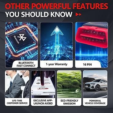 Transport: Novo - Launch AIOBD Bluetooth OBD2 Auto Dijagnostika Launch AIOBD at lalafo.rs — 5 Transport: Novo - Launch AIOBD Bluetooth OBD2 Auto Dijagnostika Launch AIOBD — 5