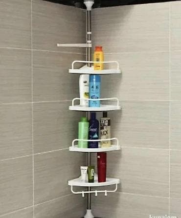 Furniture: Ugaona teleskopska polica za kupatilo – Multi Corner Shelf - at lalafo.rs — 2 Furniture: Ugaona teleskopska polica za kupatilo – Multi Corner Shelf - — 2