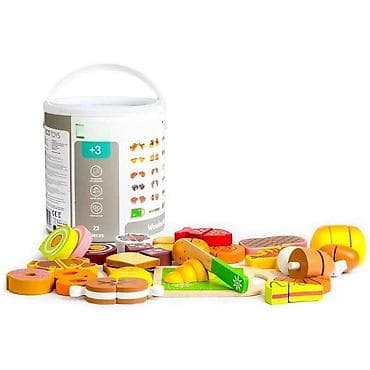 Kreativne i edukativne igračke: Drvena edukativna igračka – Set hrane za sečenje - Set sadrži 23 dela na lalafo.rs — 1 Kreativne i edukativne igračke: Drvena edukativna igračka – Set hrane za sečenje - Set sadrži 23 dela — 1