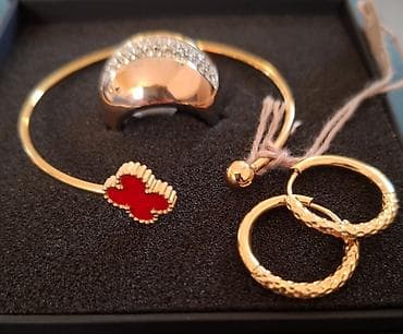 Set: Minđuše, Materijal: Hirurški čelik na lalafo.rs Set: Minđuše, Materijal: Hirurški čelik