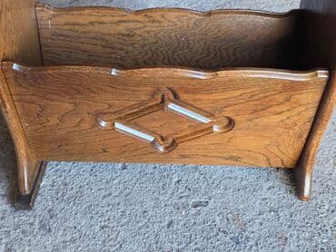 Dressers: Drvena polica/stalak za novine i časopise - Materijal: puno drvo at lalafo.rs — 3 Dressers: Drvena polica/stalak za novine i časopise - Materijal: puno drvo — 3