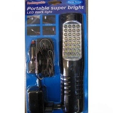Prenosna super jaka LED radna lampa – punjiva - Snažno LED na lalafo.rs Prenosna super jaka LED radna lampa – punjiva - Snažno LED