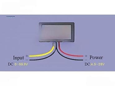 Mini digitalni voltmetar sa LED displejem (plavo osvetljenje) - Opseg na lalafo.rs Mini digitalni voltmetar sa LED displejem (plavo osvetljenje) - Opseg