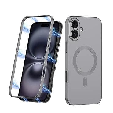 Futrola 360 COLOR MagSafe za iPhone 16 (6.1) siva (GKK case). Uz brzu at lalafo.rs — 2 Futrola 360 COLOR MagSafe za iPhone 16 (6.1) siva (GKK case). Uz brzu — 2