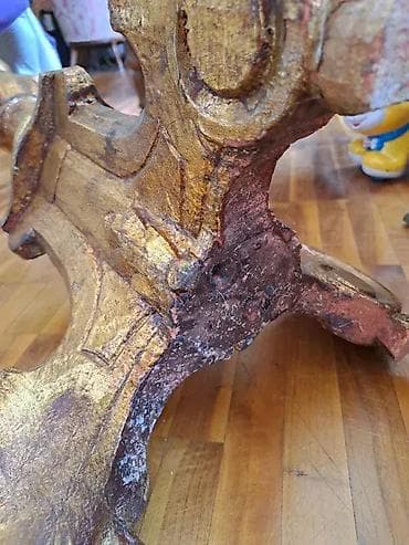 Srari, drveni, veliki svecnjak. Visina 145cm na lalafo.rs — 2 Srari, drveni, veliki svecnjak. Visina 145cm — 2