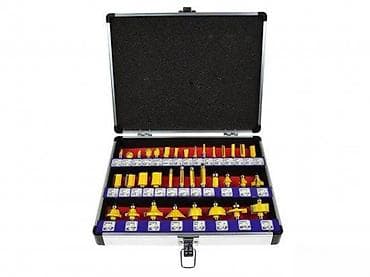 za svaki dan: Komplet glodala za ručni glodač – 35 delova u koferu - Širok spektar at lalafo.rs — 1 za svaki dan: Komplet glodala za ručni glodač – 35 delova u koferu - Širok spektar — 1