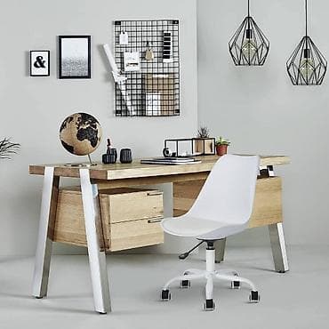 Office Furniture: Radna stolica na točkićima – bela - Moderan minimalistički dizajn at lalafo.rs — 10 Office Furniture: Radna stolica na točkićima – bela - Moderan minimalistički dizajn — 10