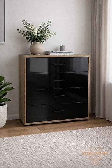 Moderna komoda sa 4 fioke – visoki sjaj Kvalitetna i funkcionalna na lalafo.rs — 2 Moderna komoda sa 4 fioke – visoki sjaj Kvalitetna i funkcionalna — 2